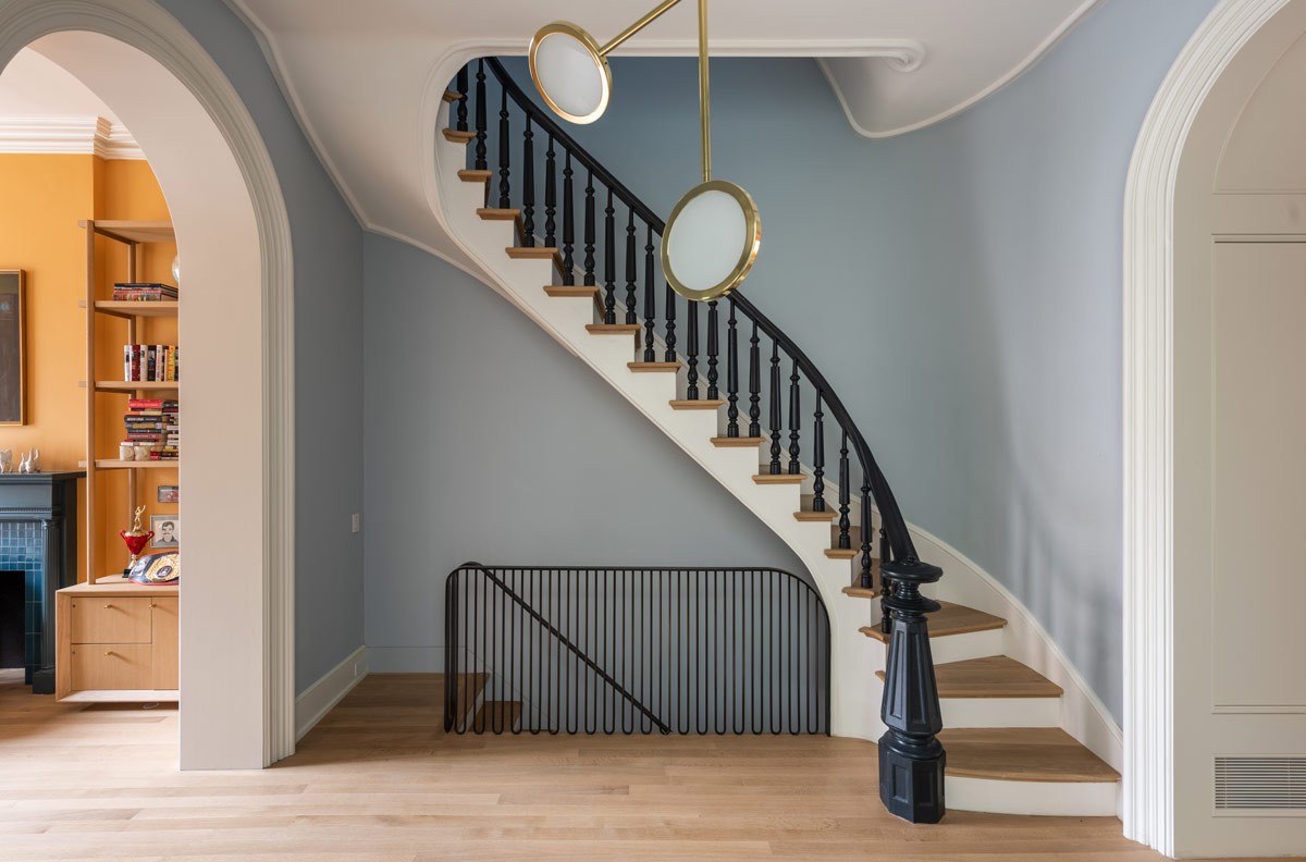 brooklyn townhouse general contractors custom nyc stair design